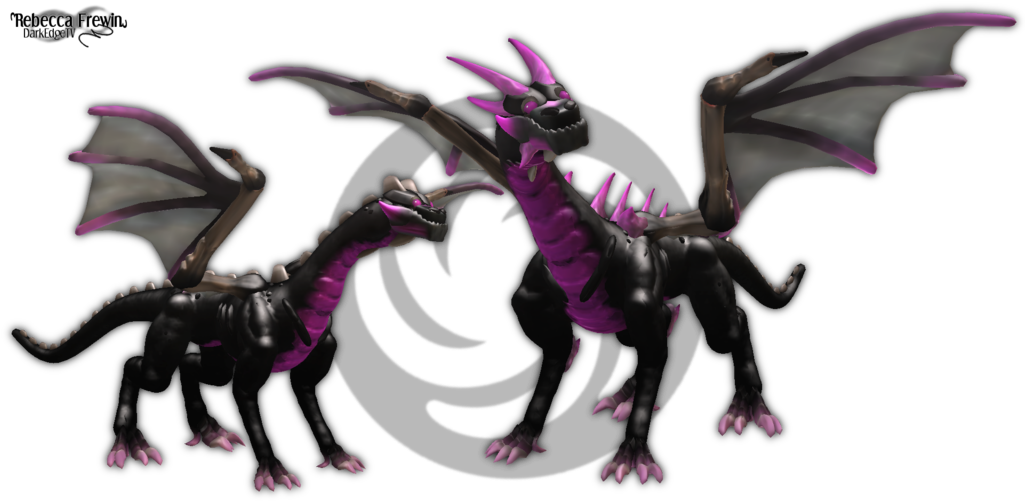Ender Dragons By Rebecca1208 - Spore Dragon Creations (1024x576)