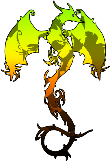 Aromantic Dragon Random - Dragon (400x600)