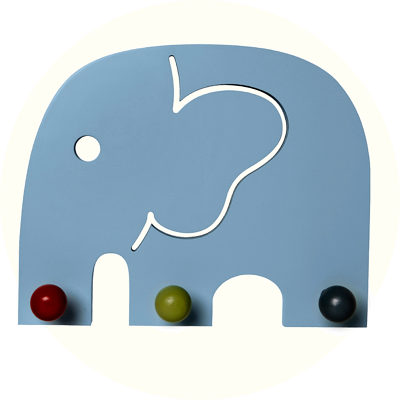Franck & Fischer Kapstok Oscar Rood (400x400)