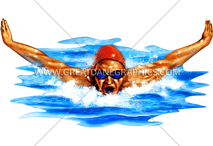 Male Swimmer Offset Novelty Key Chain Kc-3802 (825x505)
