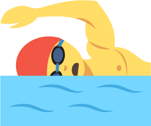 Swimmer Emoji - Swimming Emoji (512x512)