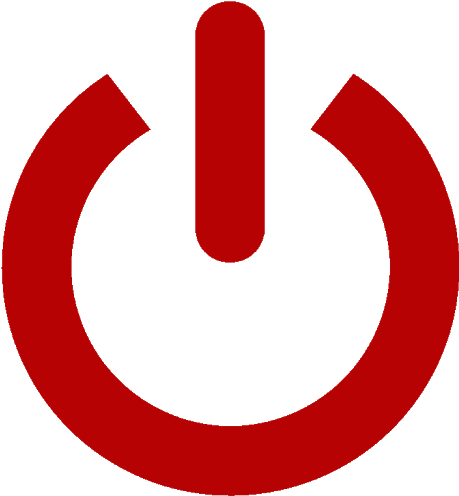 Log Out Icon Red (512x512)