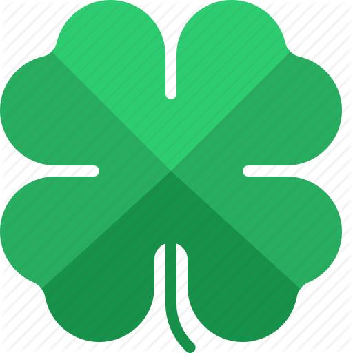 Coloring - Shamrock - Clover Png Flat (512x512)