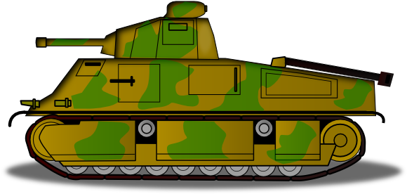 Tank Cartoon Image Military Tank Clip Art At Clker - Army Tank Clip Art (600x277)