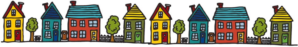 Related House Clipart Border - Related House Clipart Border (1024x197)