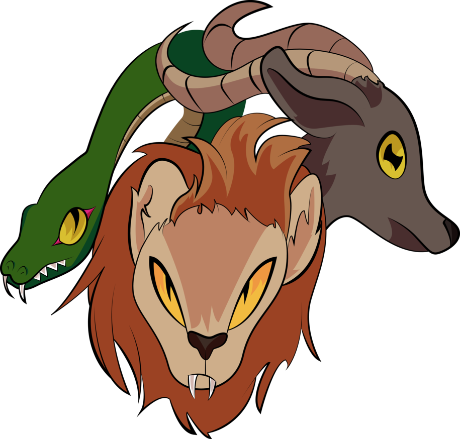 Chimera Emblem By Elicecil - Chimera (915x874)