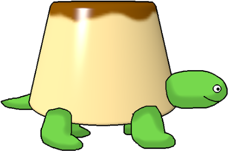 Pudding Turtle / - Pudding (475x321)