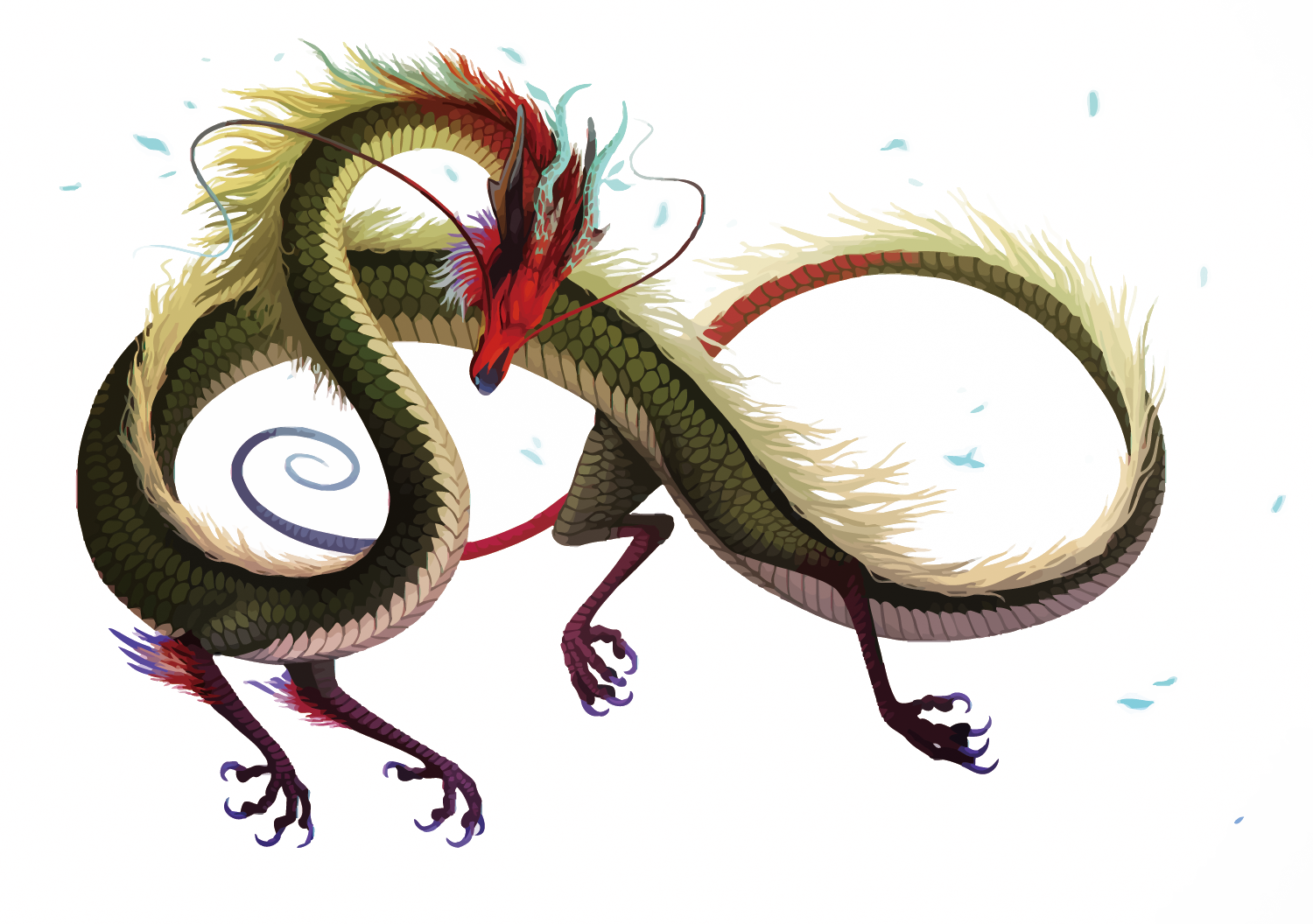 Dragon Chinese Mythology - Chinese Dragon (1500x1056)