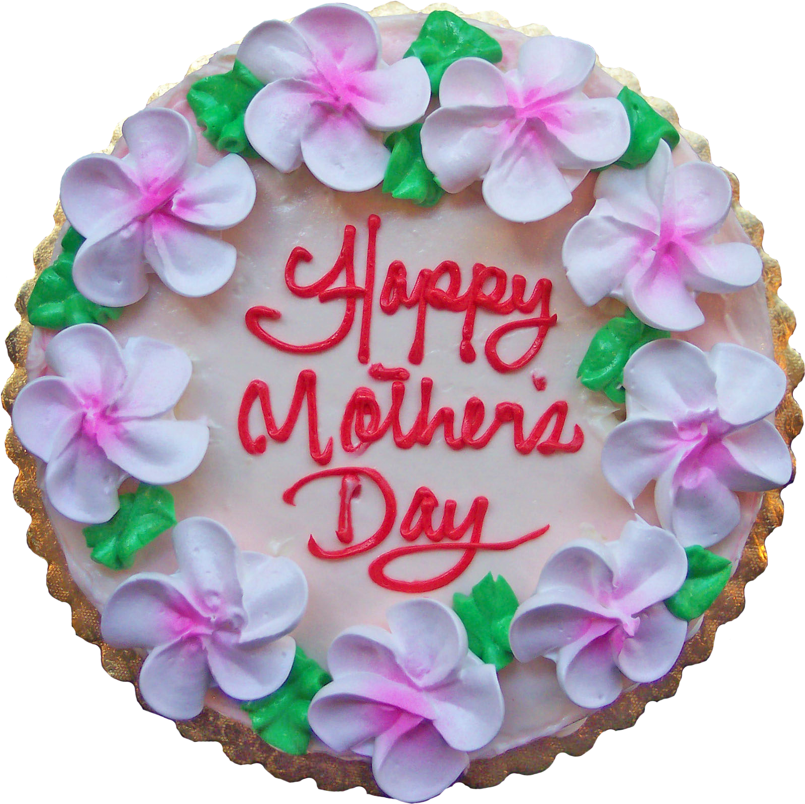 We Also Have Cupcakes Decorated With Plumeria, Red - Mother's Day Rum Cake (1847x1759)