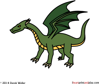 Dragon Green Young T - Points Of Light (400x400)