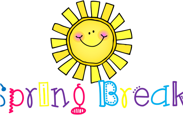 Spring Clipart Vacation - Sonnenschein Im Himmel-papier-teller 8 Papierteller (640x480)