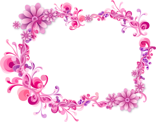 ขอบคุณเพื่อนๆ ทุกท่าน - Vector Frame Design Png (500x391)