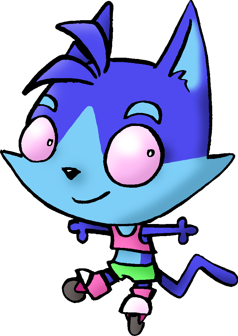 Her Thing Was That She Was The Fastest Character Thanks - Cartoon (766x1083)