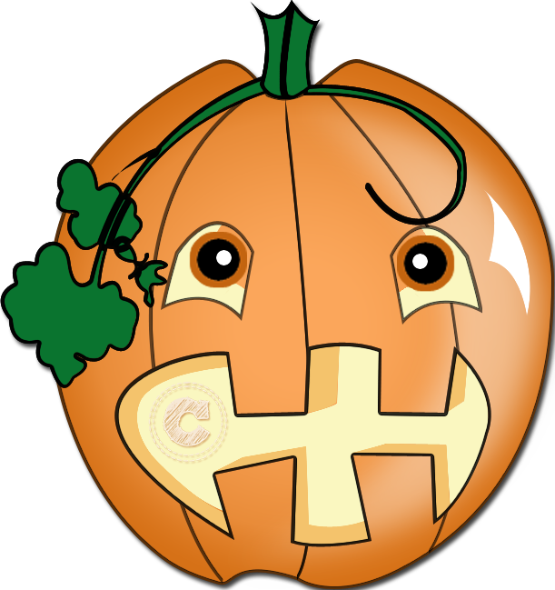 Mr Pumpkin - Jack-o'-lantern (611x649)