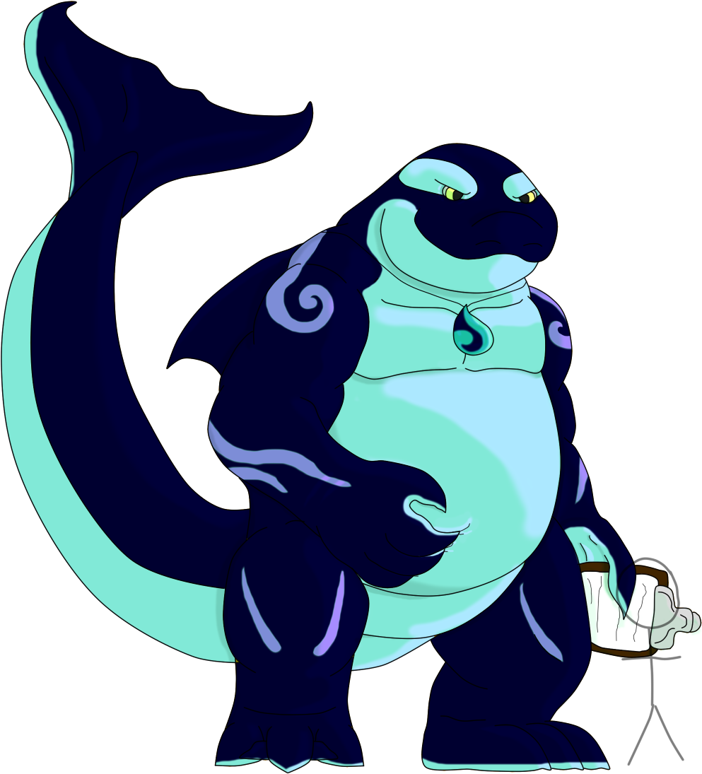 Introducing Ohli, The Orca Bouncer - Cartoon (1009x1109)