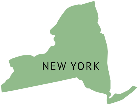 New York State Plain Map - New York State Icon (512x512)