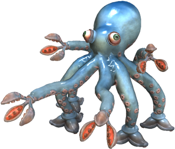 Tentacles - Cartoon (350x350)