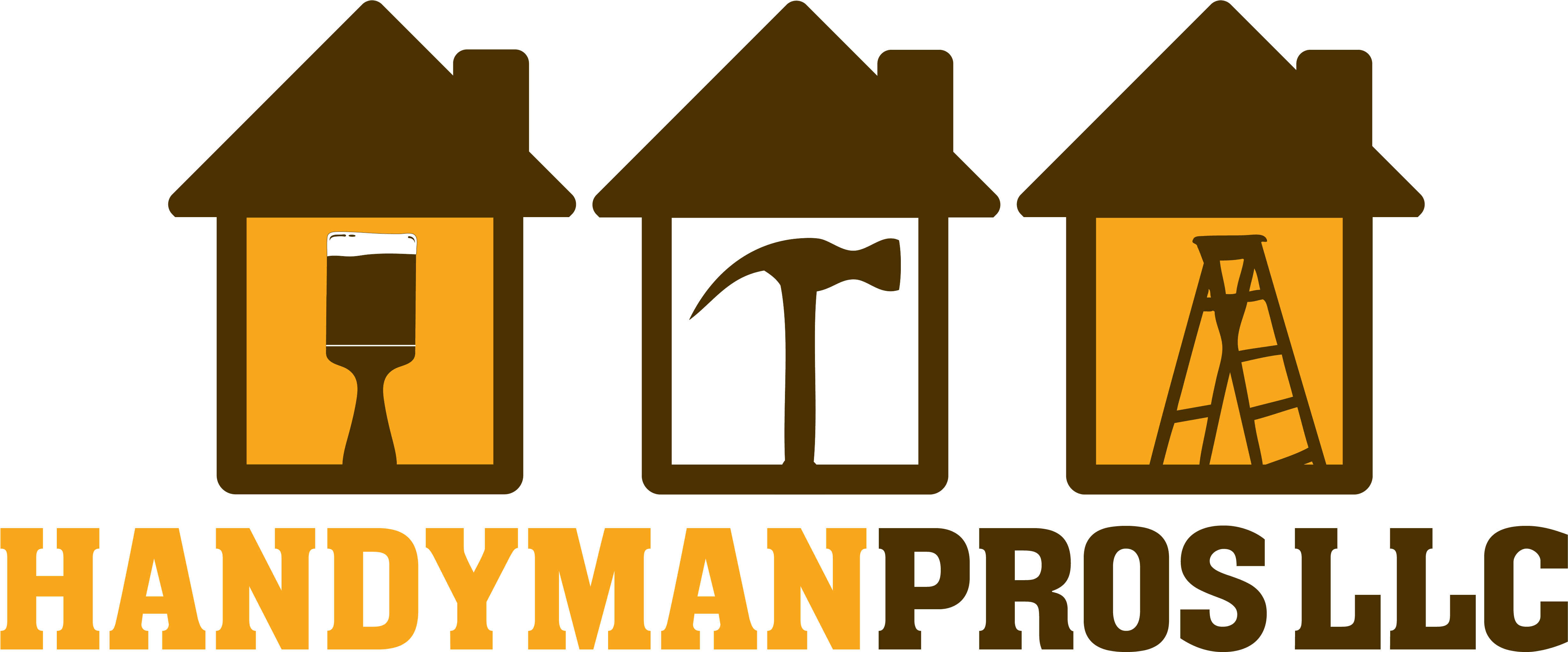 Awesome Sample Handyman Business Cards Images Business - Handyman Logo Free (4949x2165)