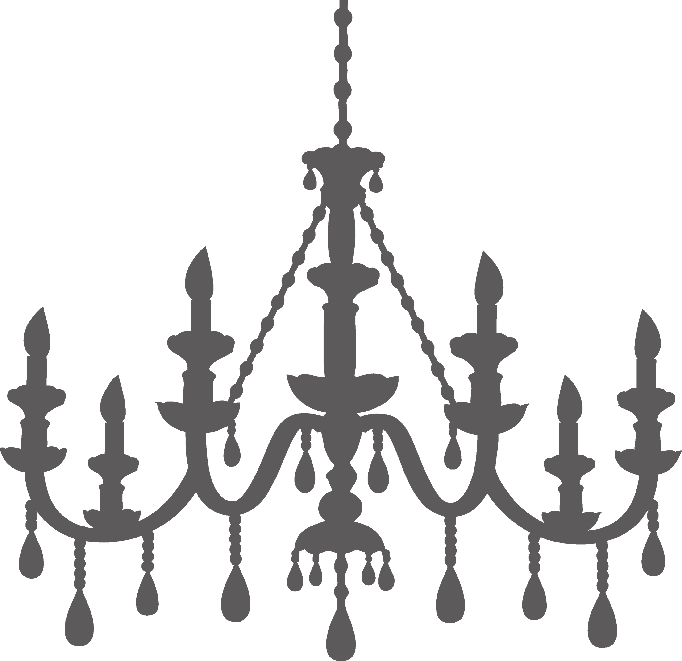 Chandelier Template- For Brooke & Lola's Dresser - Chandelier Template (3000x4200)