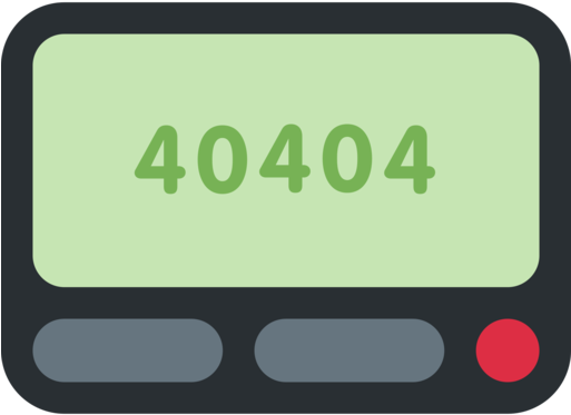 Twitter - Pager Emoji Png (512x512)