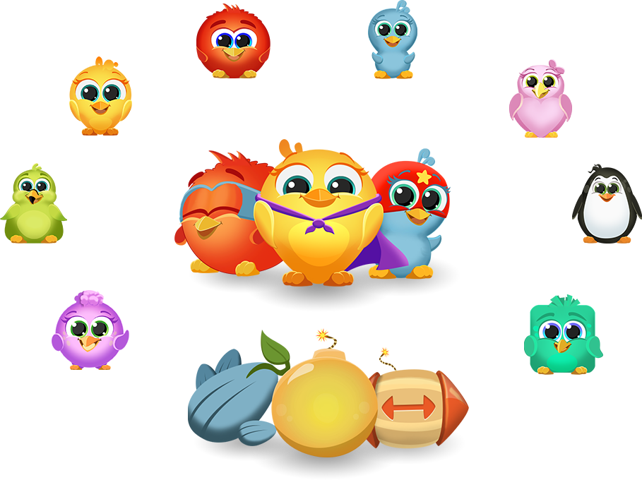 Choosing The Proper Metrics - Bird Group Cartoon Png (909x680)