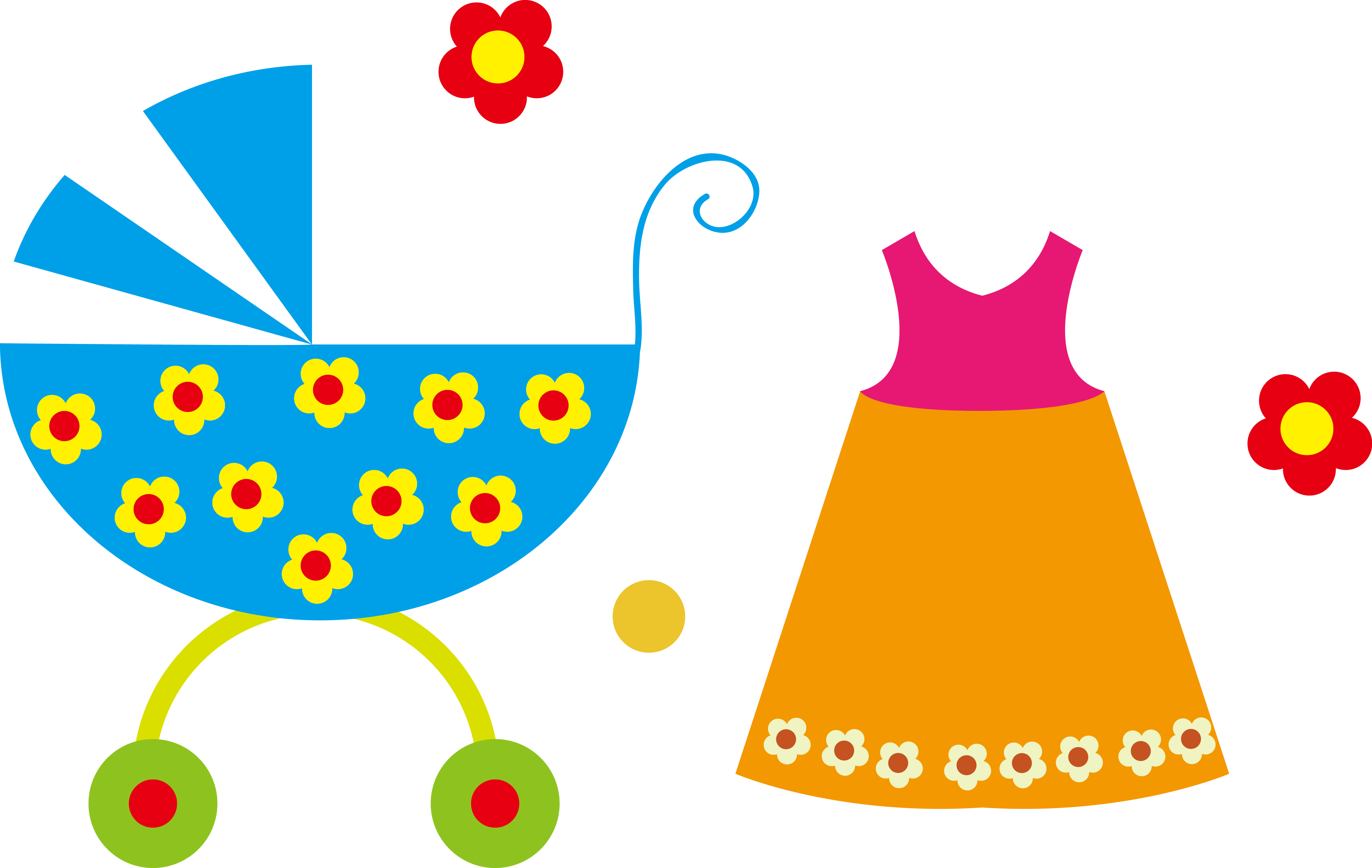 Infant Cartoon Icon - Baby Transport (4793x3032)