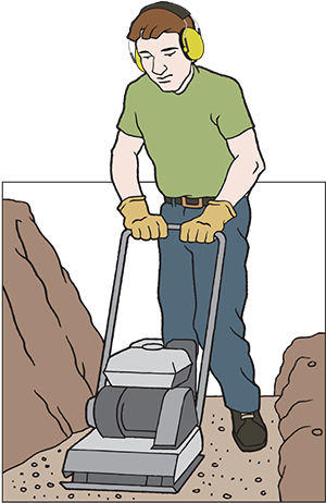 The Final Compacted Layer Should Be 150mm Deep And - Cartoon (500x461)