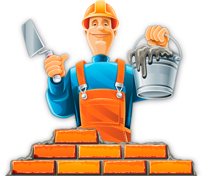 Установка Нового Заграждения Для Загородного Дома Является - Builder Vector Free (418x363)