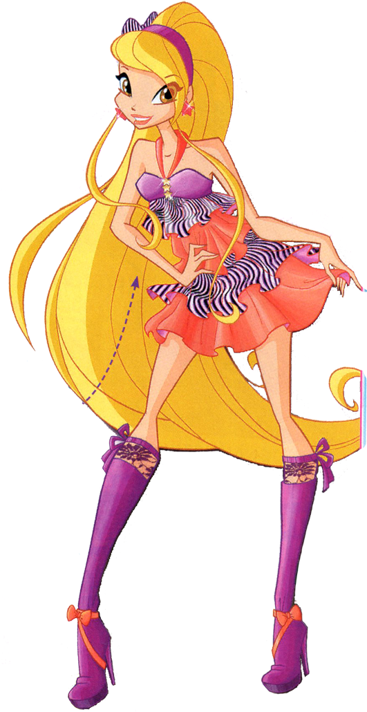 Civilian Season - Winx Club Season 5 Outfits (530x1044)