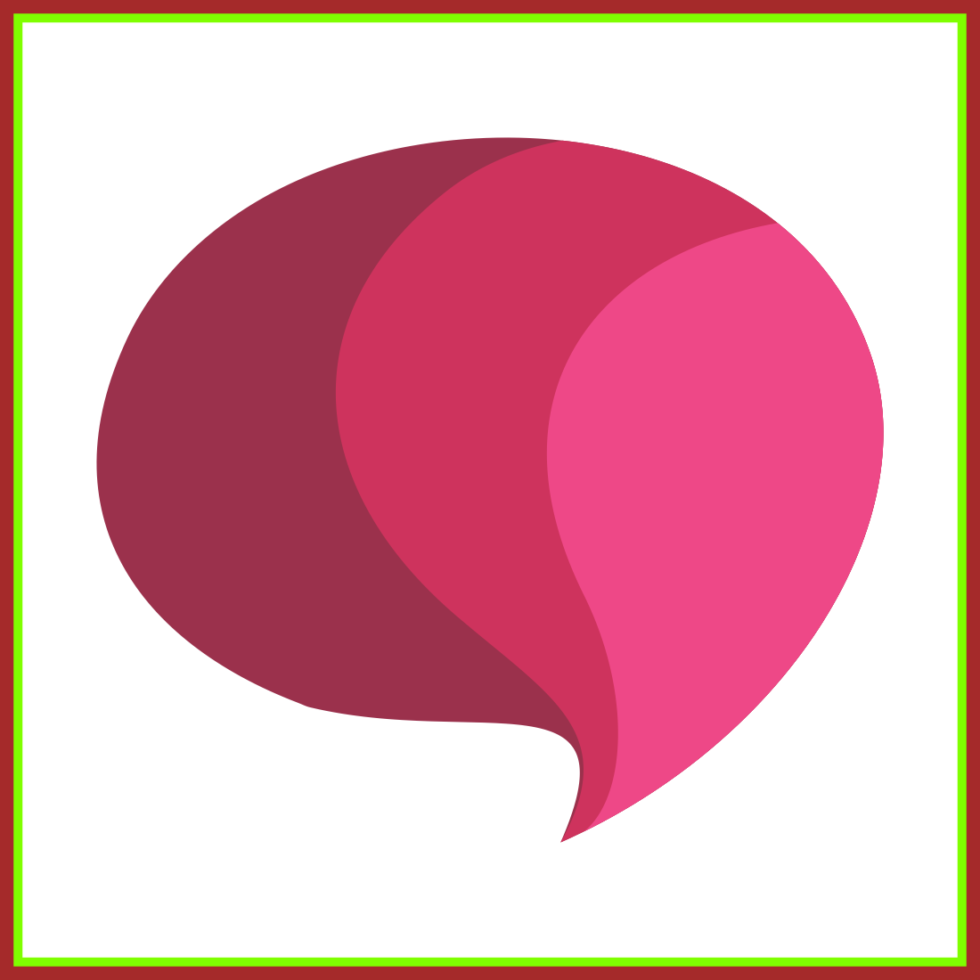 Fascinating Paletly Speech Bubble In Transparent Background - Scion (1100x1100)