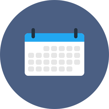 Dates & Locations - Png Schedule Free Icons (384x384)