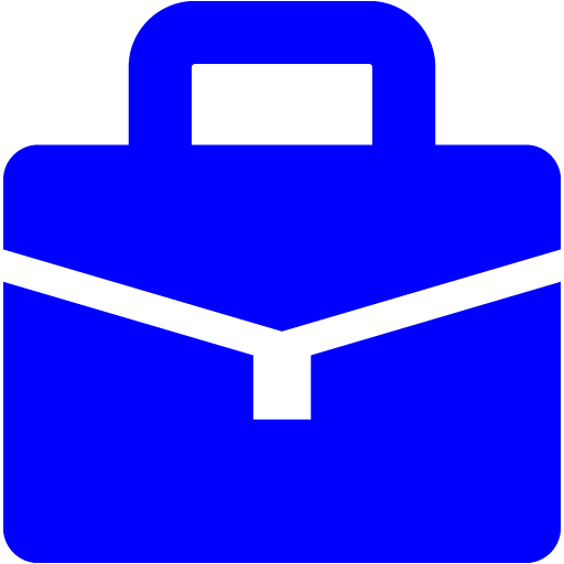 Blue Briefcase 6 Icon - Icon Briefcase Pink Png (512x512)