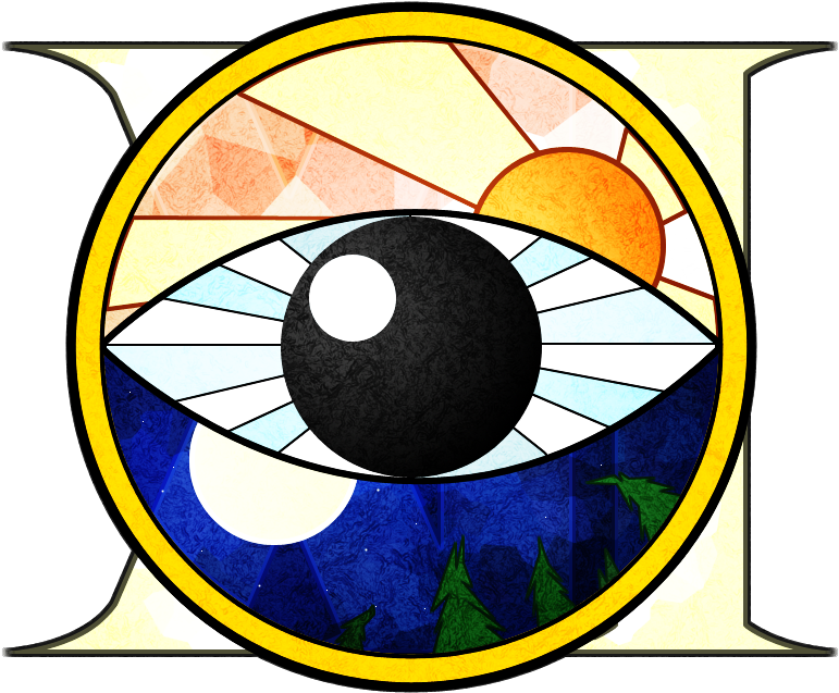 Stained Glass Eye Material Clip Art - Circle (800x649)