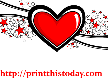 Hearts And Stars Clipart - Stars & Hearts Clipart (417x417)