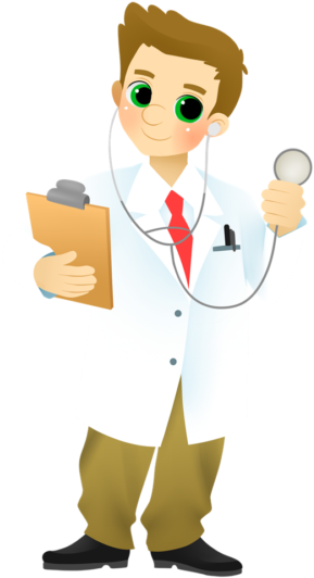 Boy Doctor Clipart - Clipart Of A Doctor (493x800)