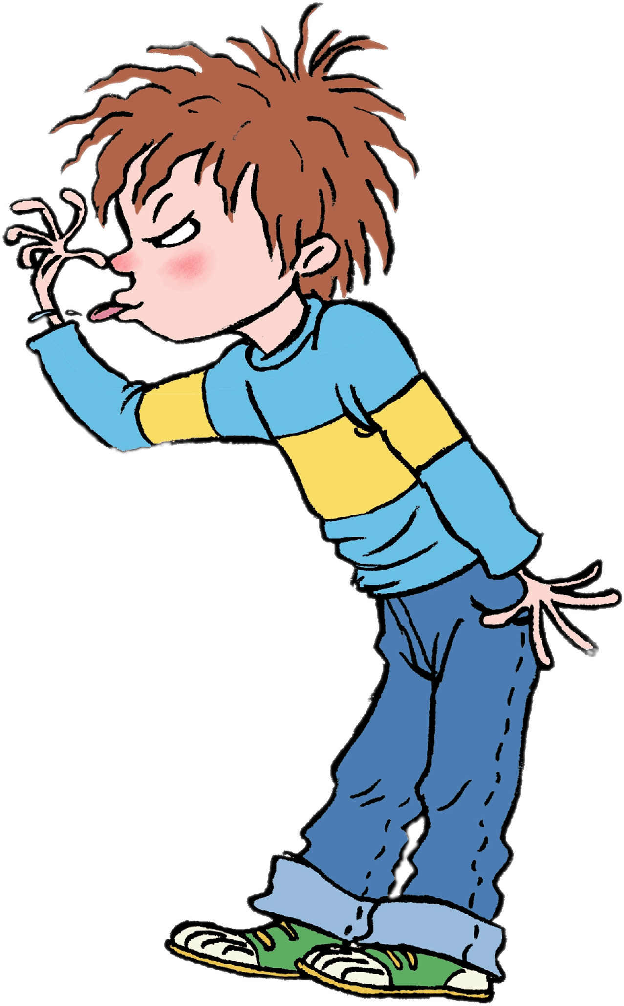 Horrid Henry Sticking Out Tongue Transparent Png - Horrid Henry Characters Henry (1570x2126)