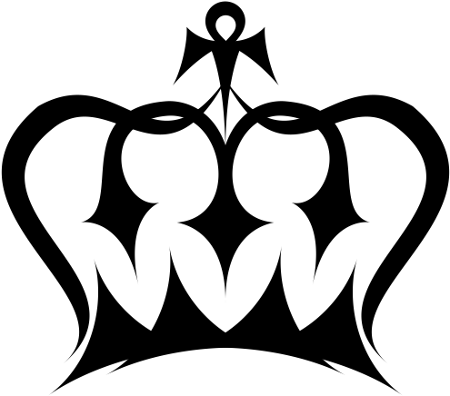Kings Crown Logo 94355 - Tribal Crown (501x439)