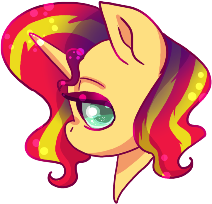 Sad Eye Sunset By Xxcommandershepardxx - Cartoon (950x840)