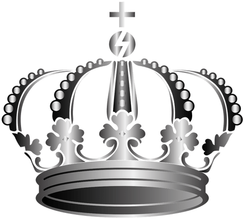 Crown Illustration 3d - Silver King Crown Png (512x512)