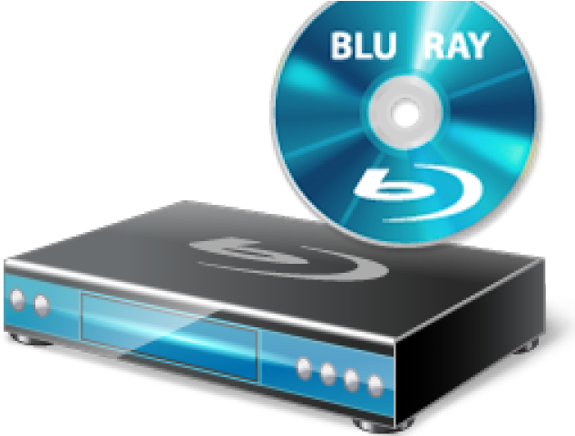 Dvd Clipart Blu Ray Player - Dvd Recorder Icon Png (640x480)