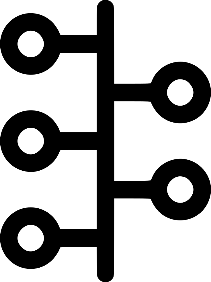 Timeline Vertical Comments - Timeline Vector Png Black (736x980)