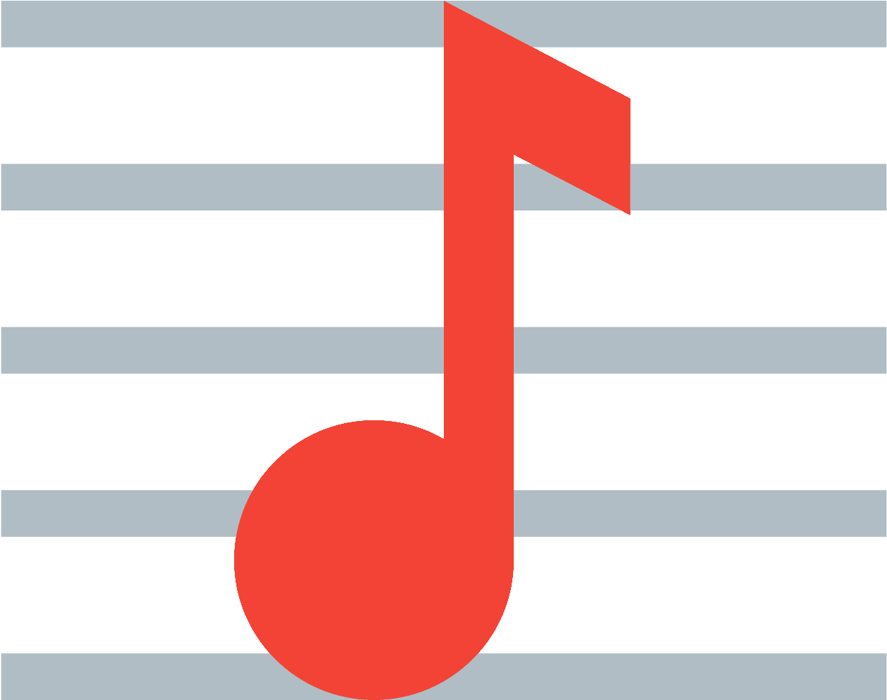Music Notation Icon - Musical Notation (1600x1600)
