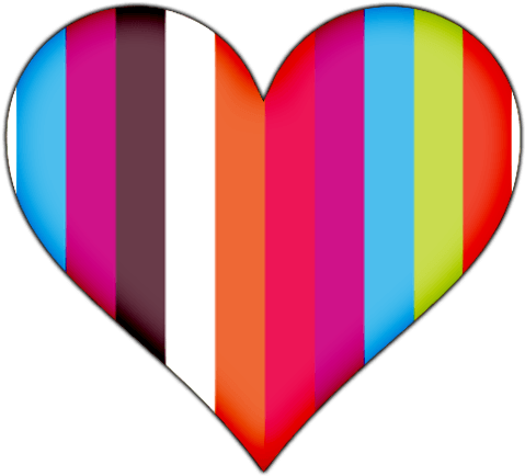 Vertical Line Clipart Heart Line Clip Art - Heart (512x512)