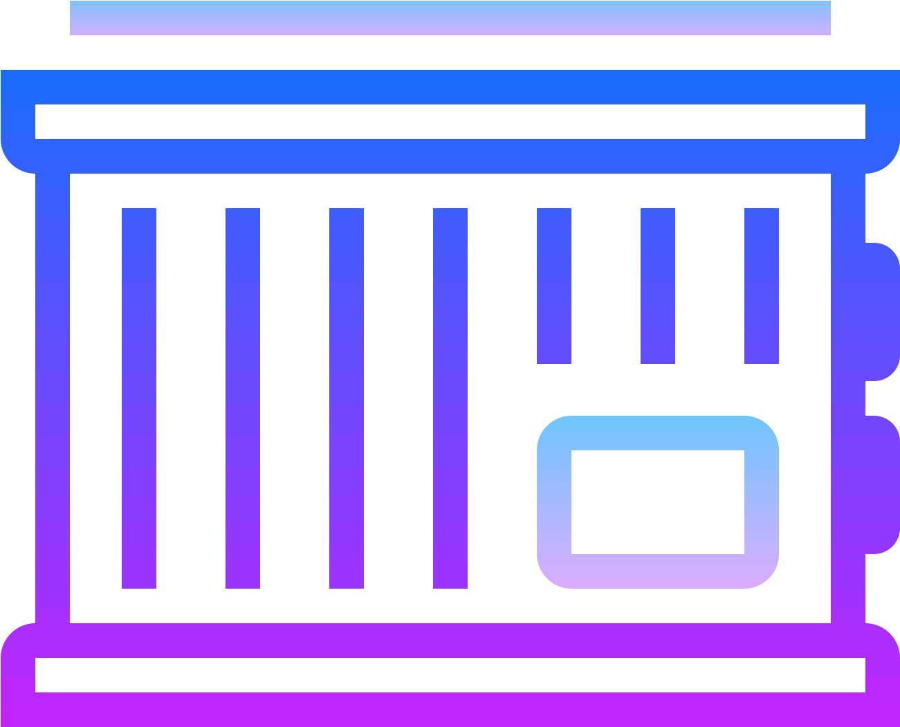 Shipping Container Icon - Icon (1600x1600)