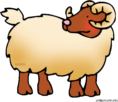 Ram Clip Art Free Clipart Images - Sheep Chinese Zodiac Personality (516x450)