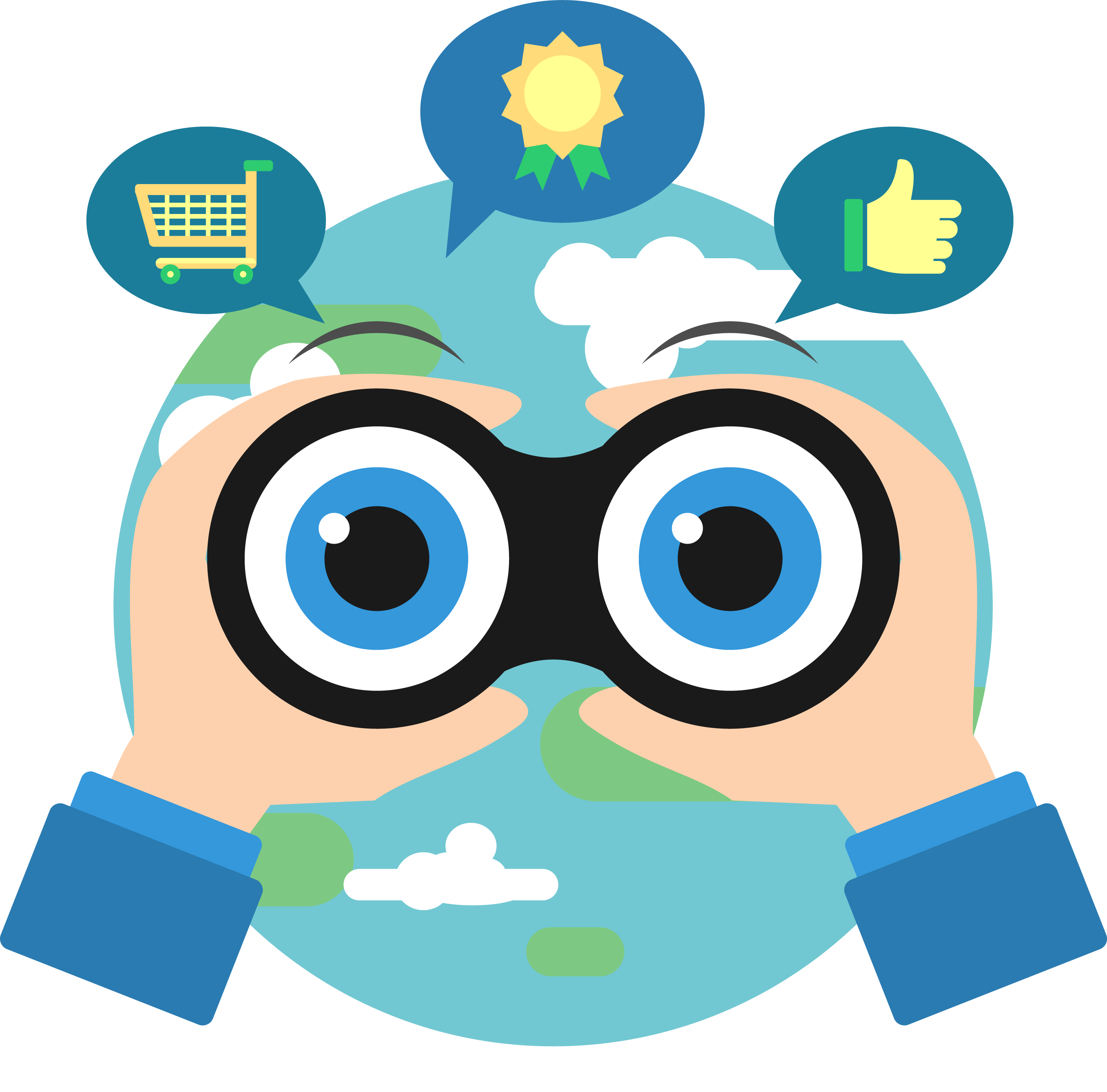 Template Business Service Icon - Pennelitian Aimasi Png (2851x2812)