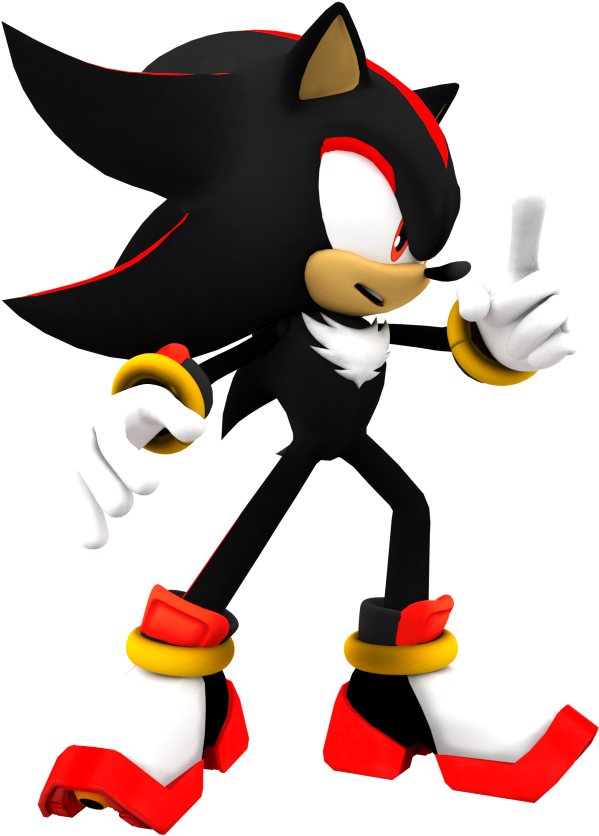 Hd Texture Shadow Render By Nibroc-rock - Shadow The Hedgehog Nibroc Rock (815x871)