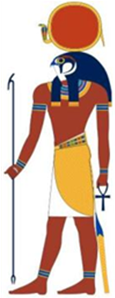 Egypt Clipart Polytheism - Ra And Horus Difference (420x420)