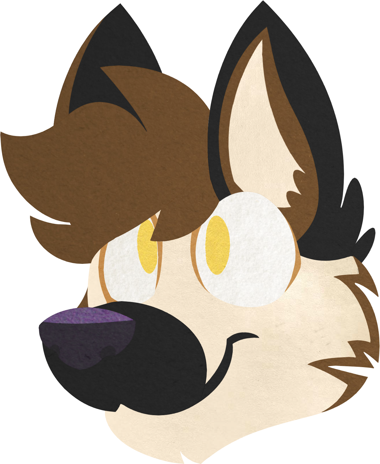 Safepaper Fox By Me - Lineless Furry Art (1600x1600)