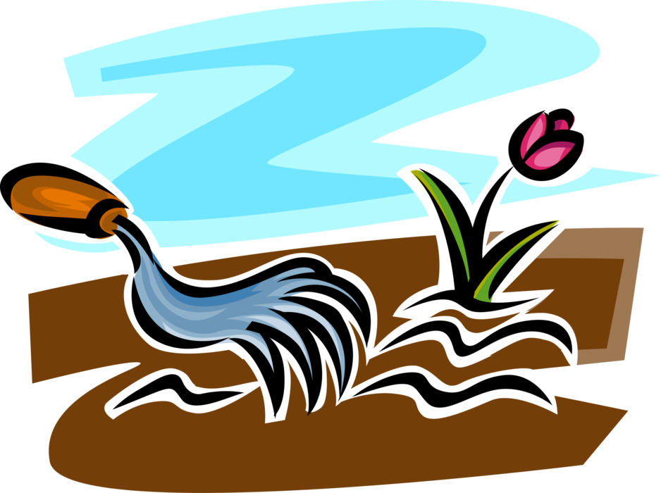 Vector Illustration Of Botanical Horticulture Bulbous - Gardening Clipart (938x700)